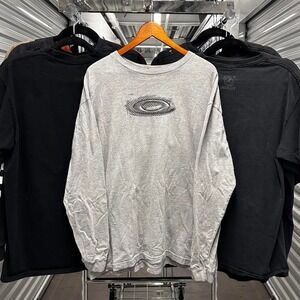 Crazy Grail Vintage 2000's Oakley Logo Center Long Sleeve Skater Essential Tee